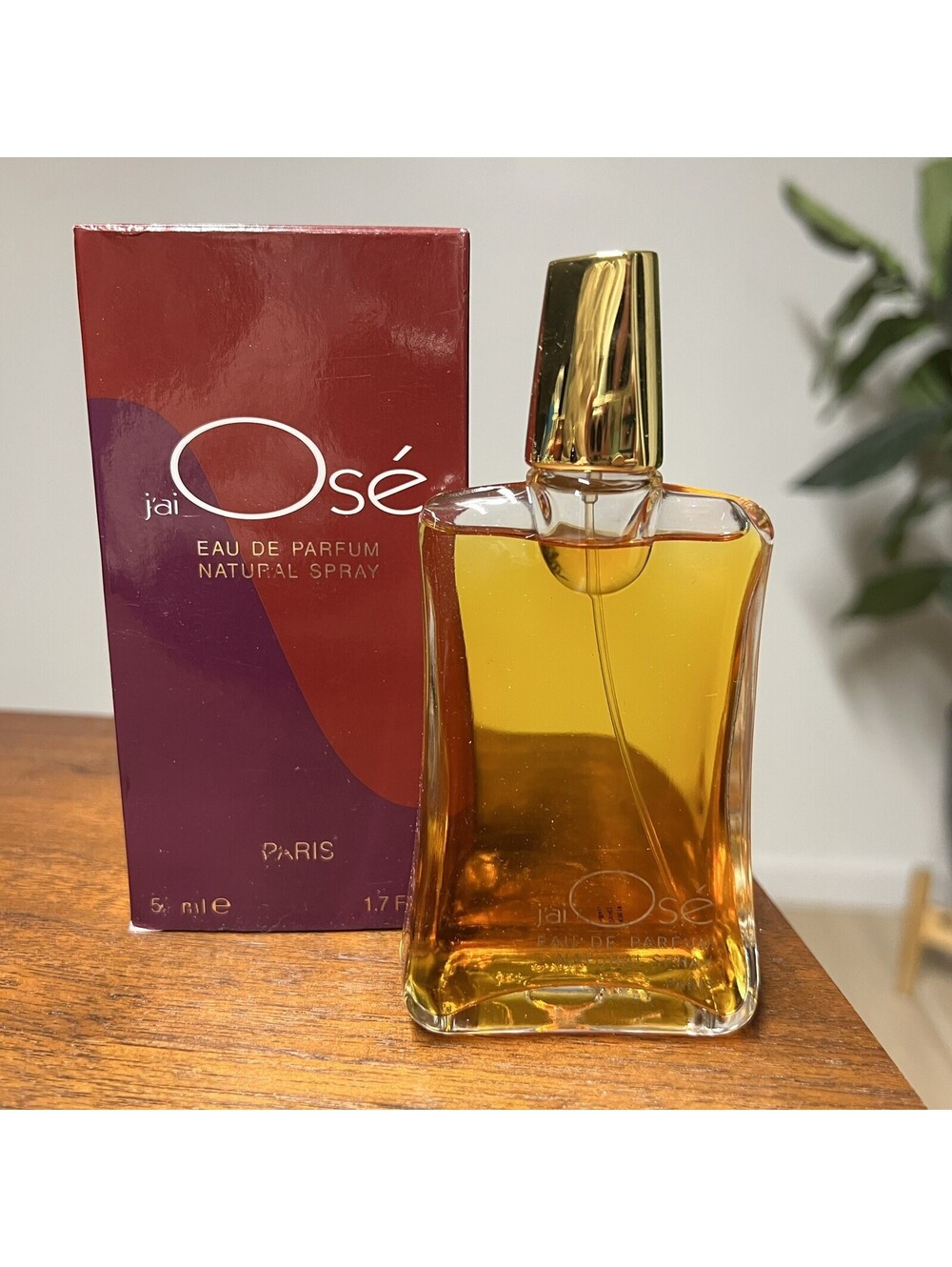 NIB J'ai Ose Eau de Parfum 1.7 fl. oz./50 ml 2011 Perfume New Full
